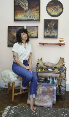 przygarnęłam coś z lasu. Alexis Trice, praca 6.